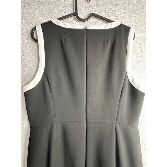 J.Crew Black and White Women's Shift dress Size 12P - Picture 10 of 16